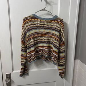 SHEIN Colorful boho Sweater